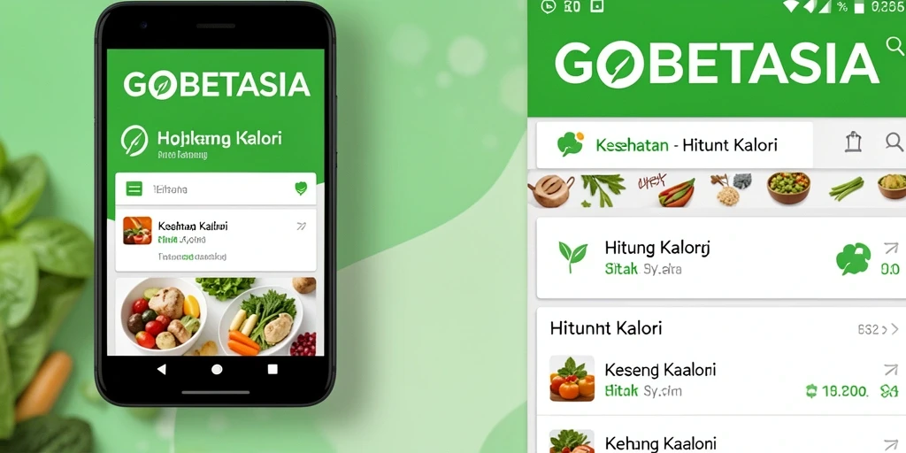Tampilan antarmuka GOBETASIA yang sederhana dan informatif.