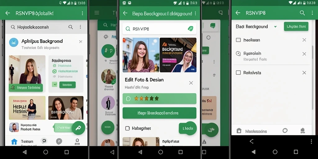 Antarmuka RSNVIP8 yang sederhana dan efisien untuk menghapus background.