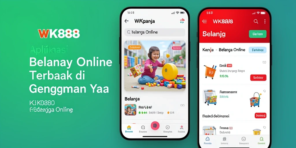 Antarmuka aplikasi WK888 yang menarik dan fungsional.